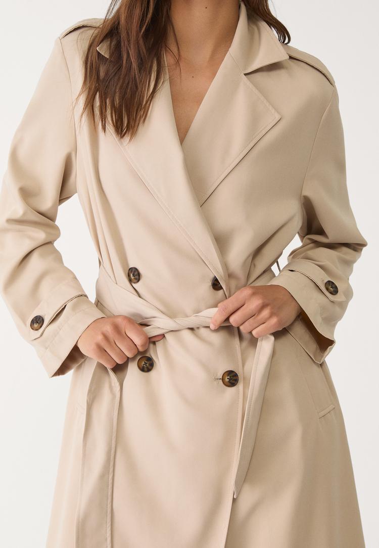 trench fluido largo