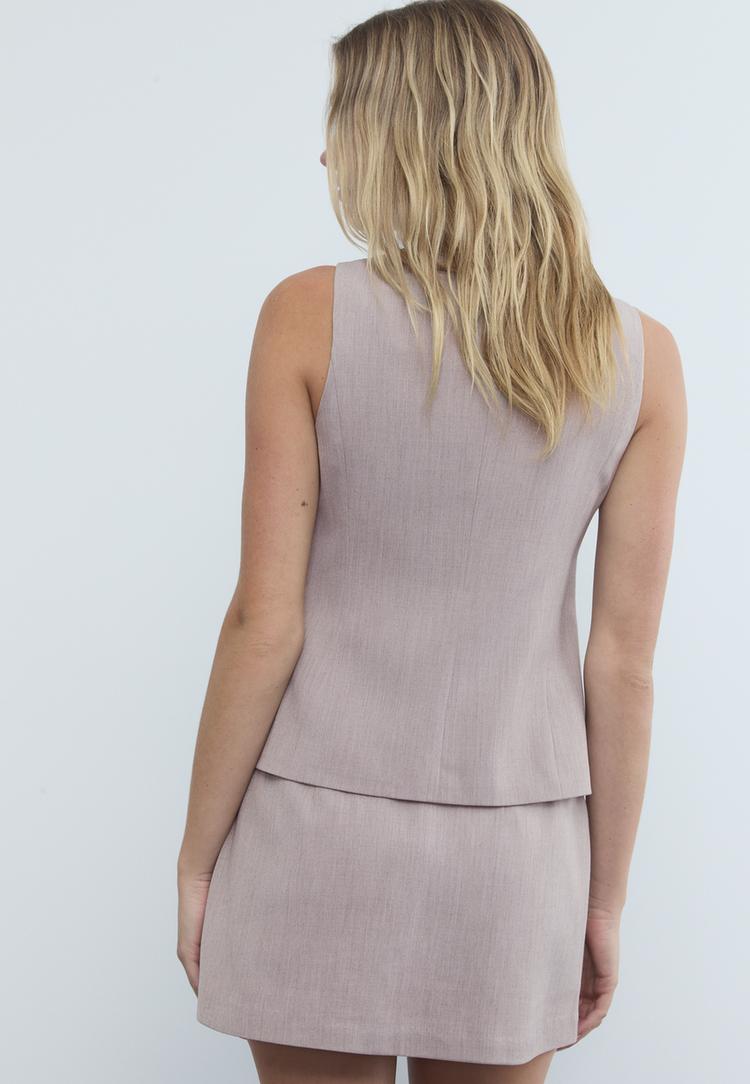 colete normal com botoes