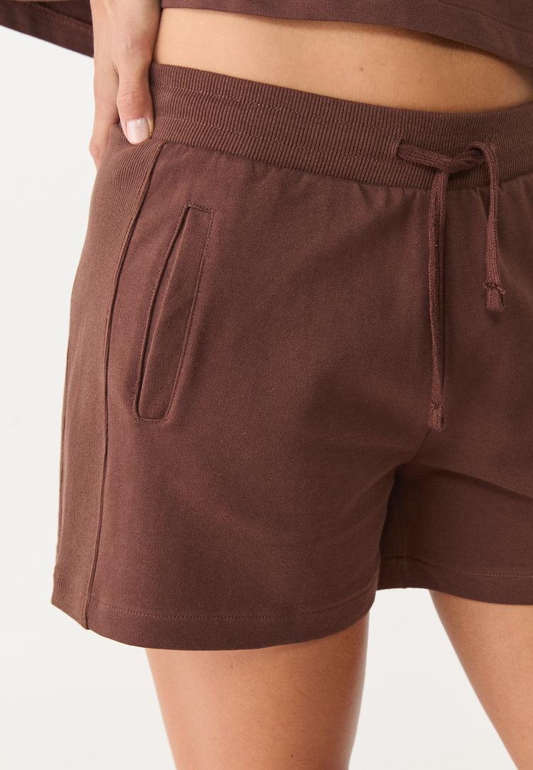 shorts felpa cordones