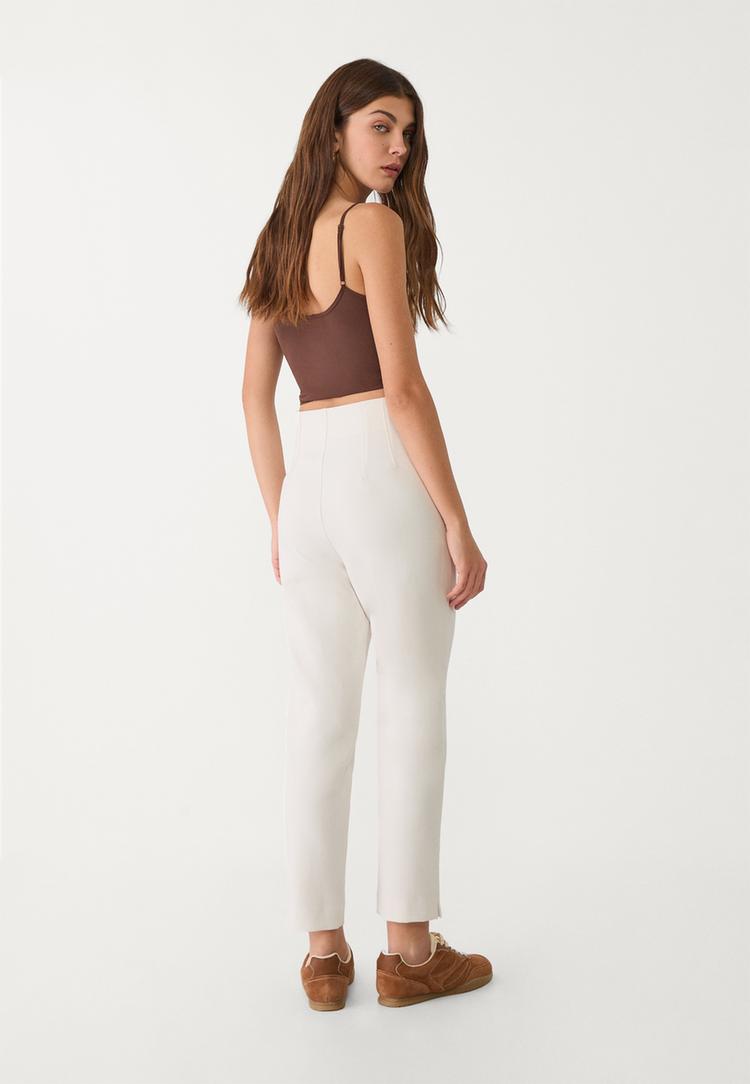 pantalon vestir pinzas