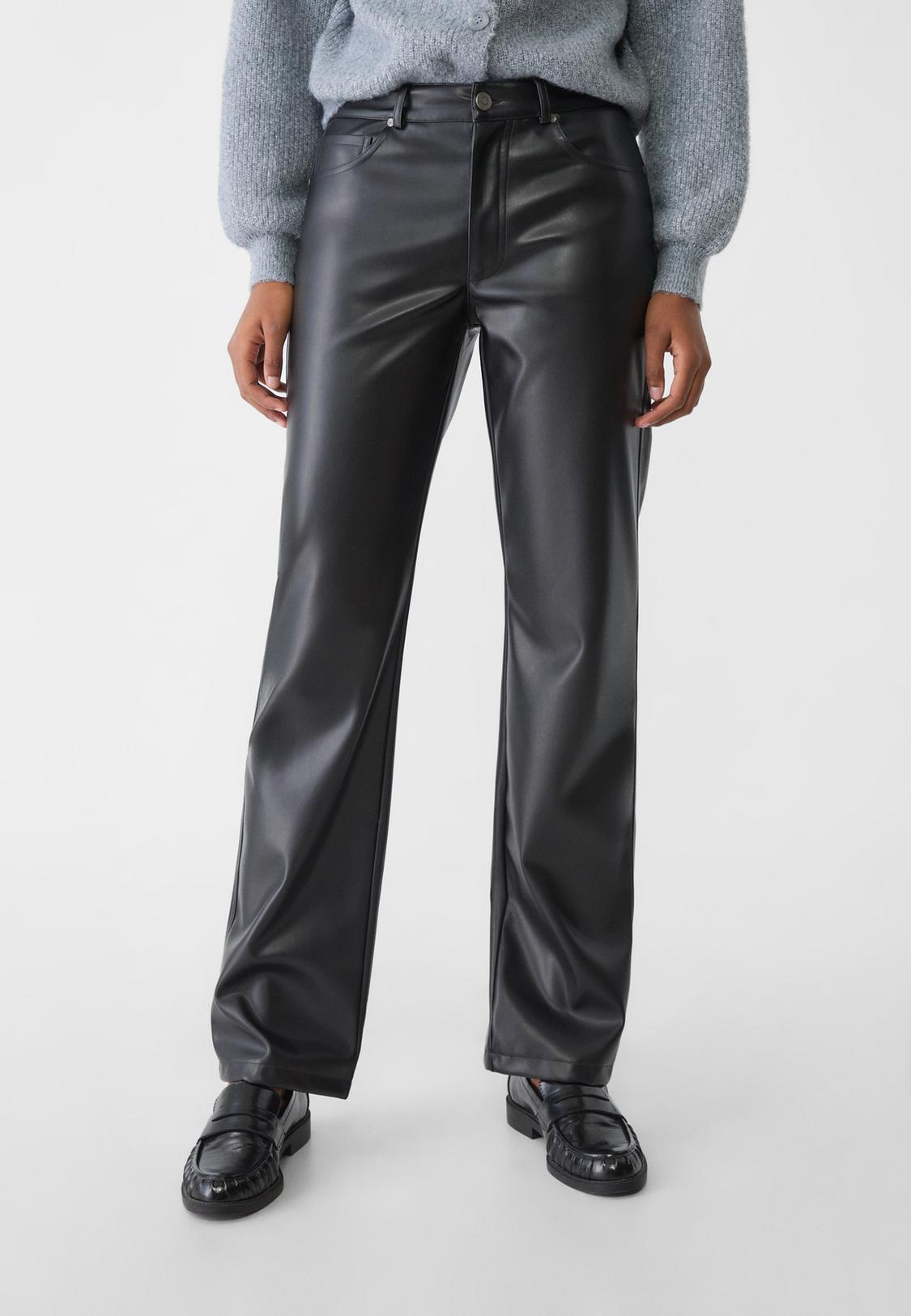 Kalinga Ashok Pantalon Negro Fluido Zara Moda Pantalones Jogger