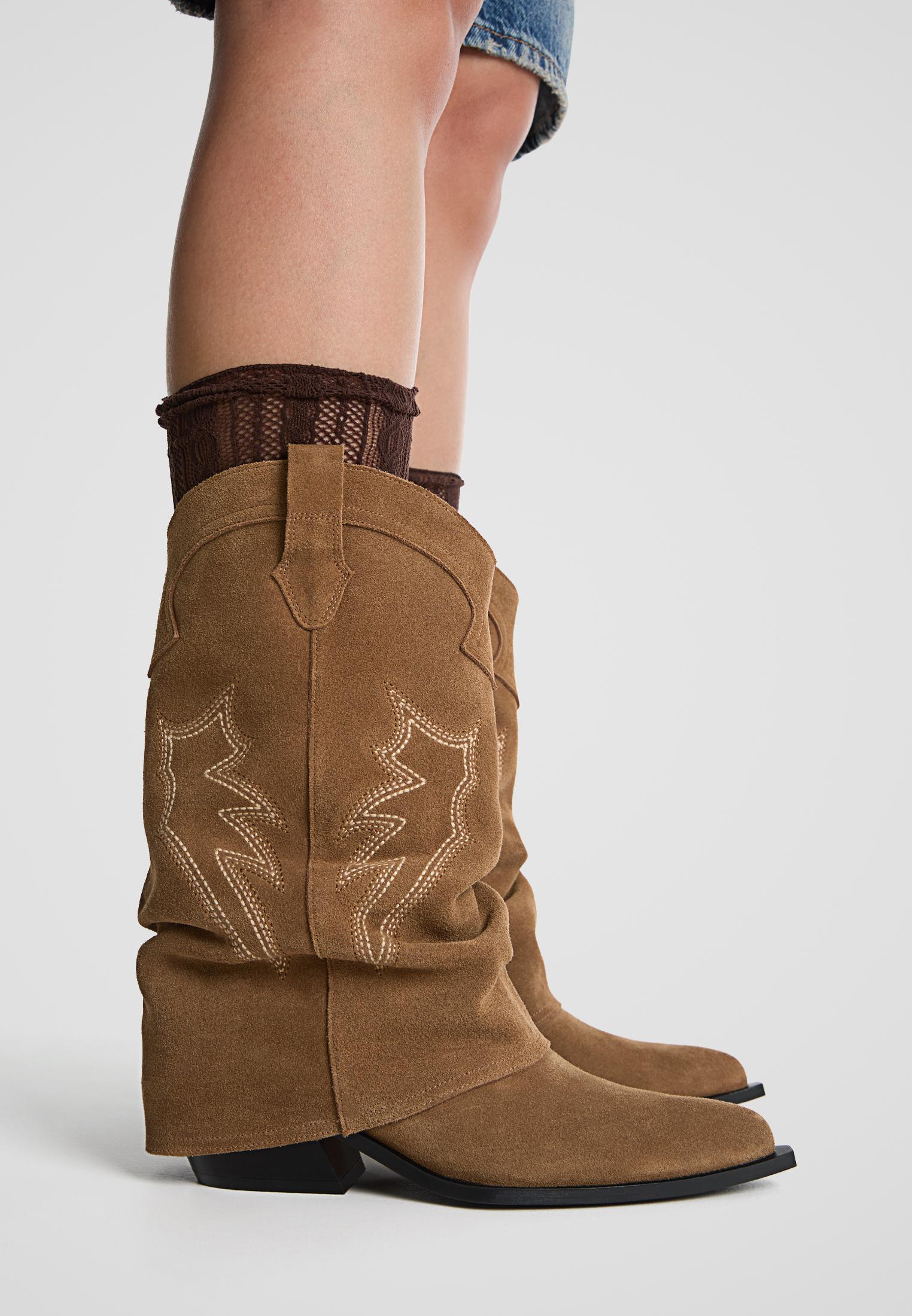 Leather cowboy boots online