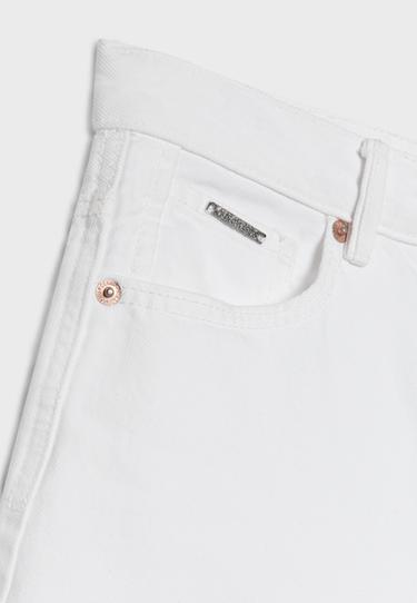 D93 Longline shorts — White 9