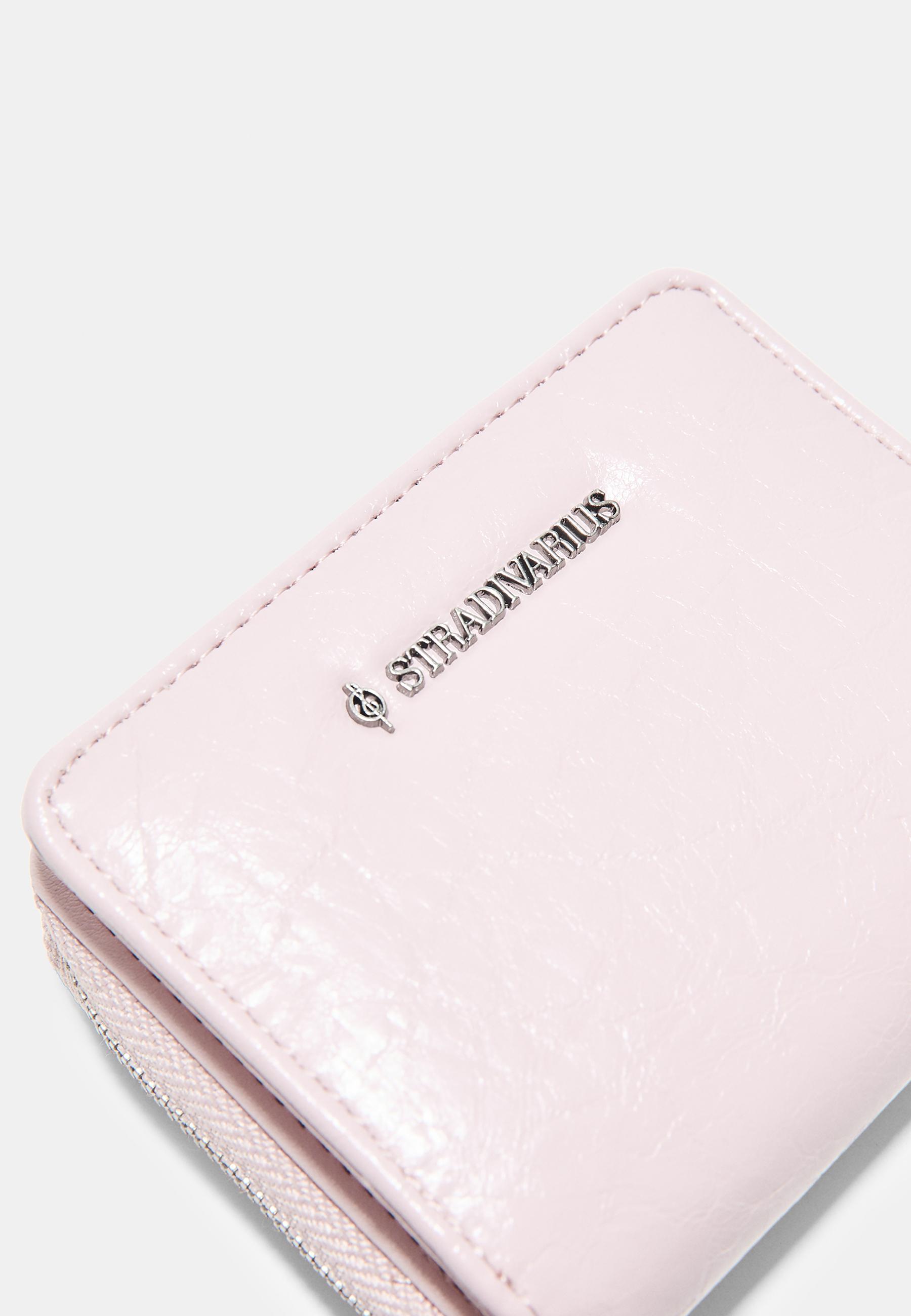 Rectangular purse — Pastel pink