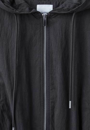 Basic nylon hood jacket — Black 9