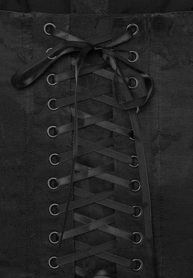 Lace-up corset — Black 9