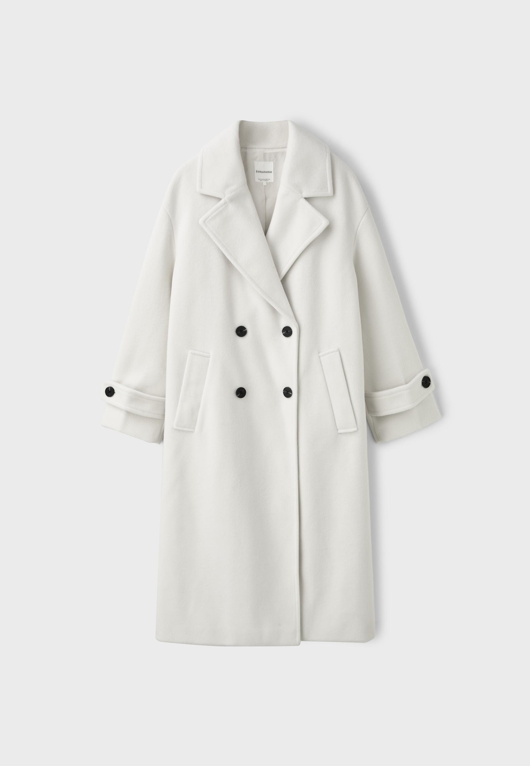 Abrigo largo oversize tacto suave