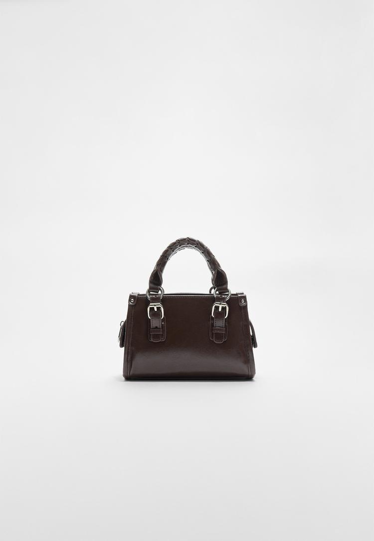 crossbody bag with braided strap