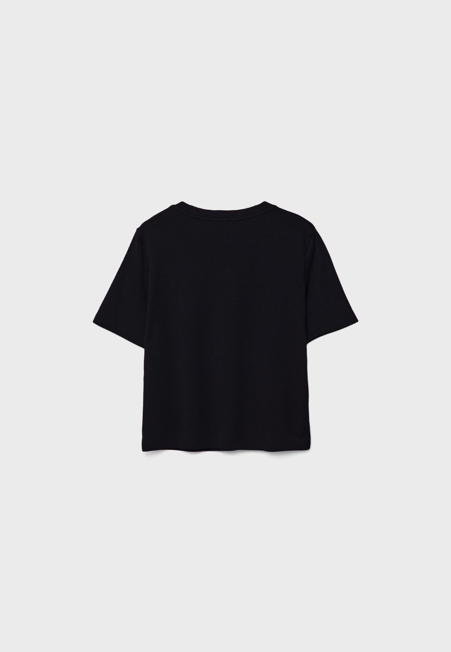 B01 Heavyweight regular fit basic T-shirt — Black