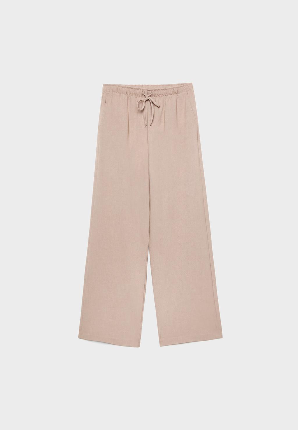 Pantalón largo fluido vestir
