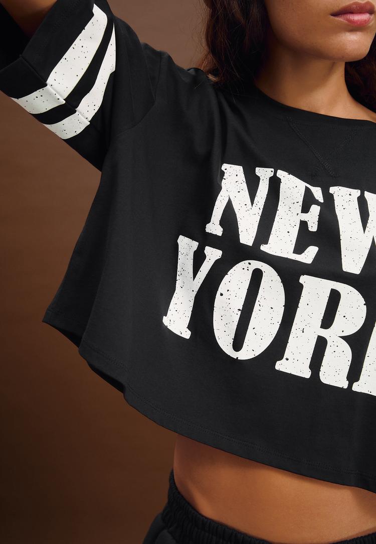 tshirt cropped new york
