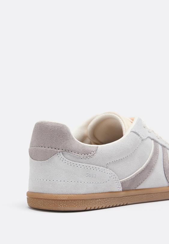s011 sneakers retro in pelle
