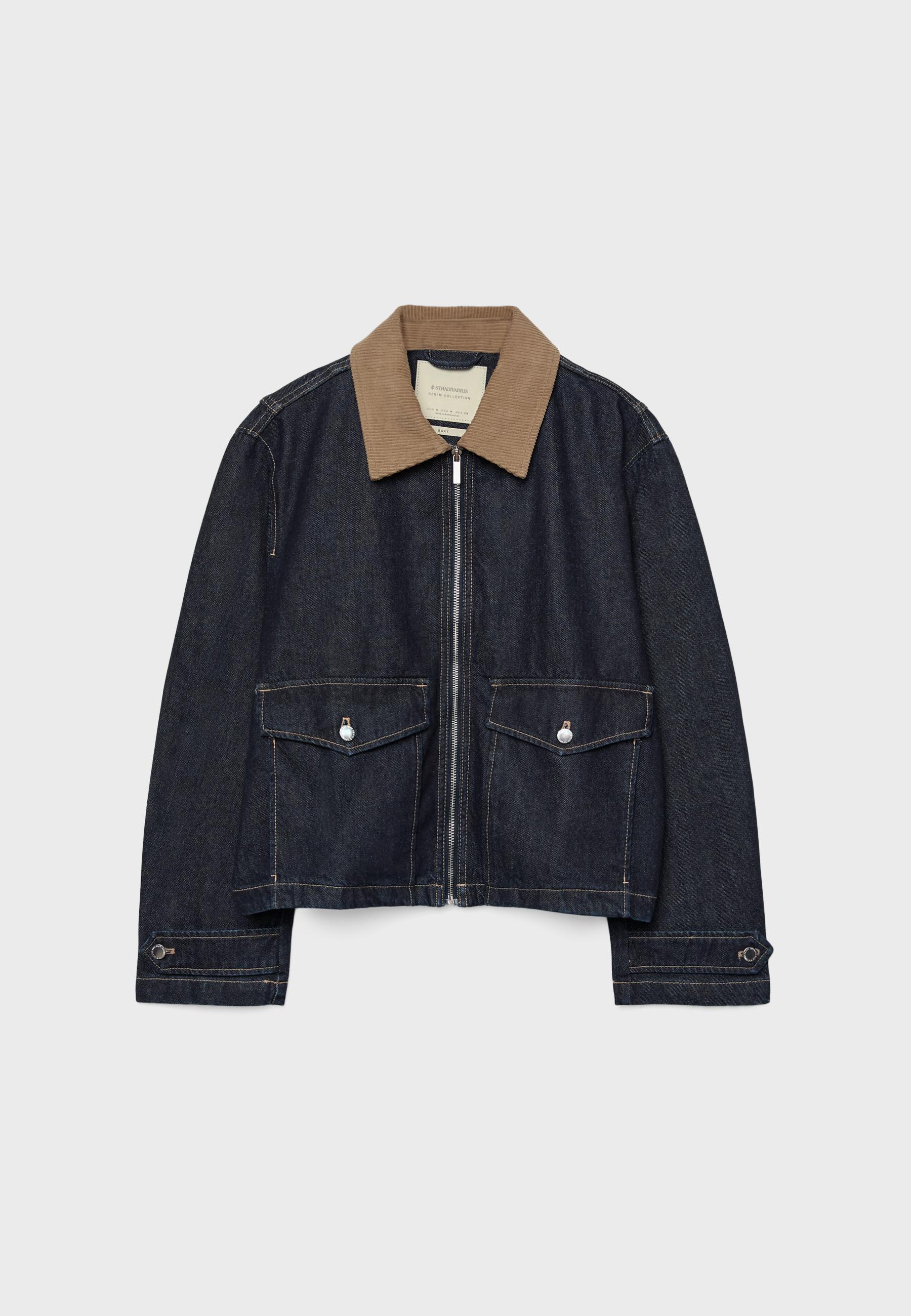 Corduroy denim jacket - Women's fashion | Stradivarius Qatar Corduroy denim jacket - Women's fashion | Stradivarius Qatar