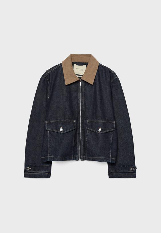 Fitilli kadife denim ceket_5