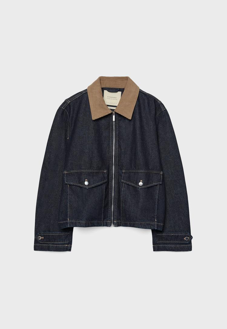 Fitilli kadife denim ceket_5