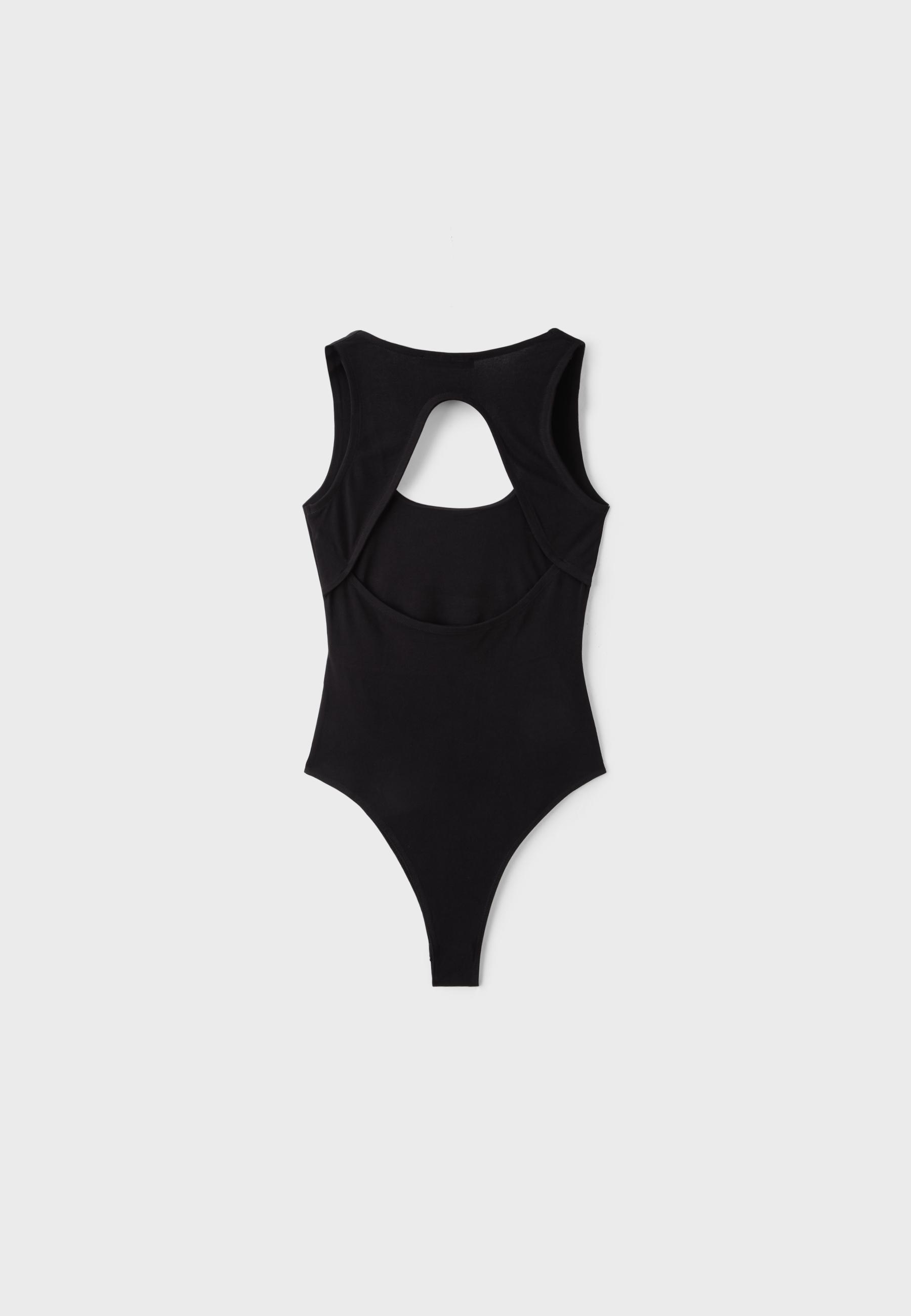 Open-back bodysuit