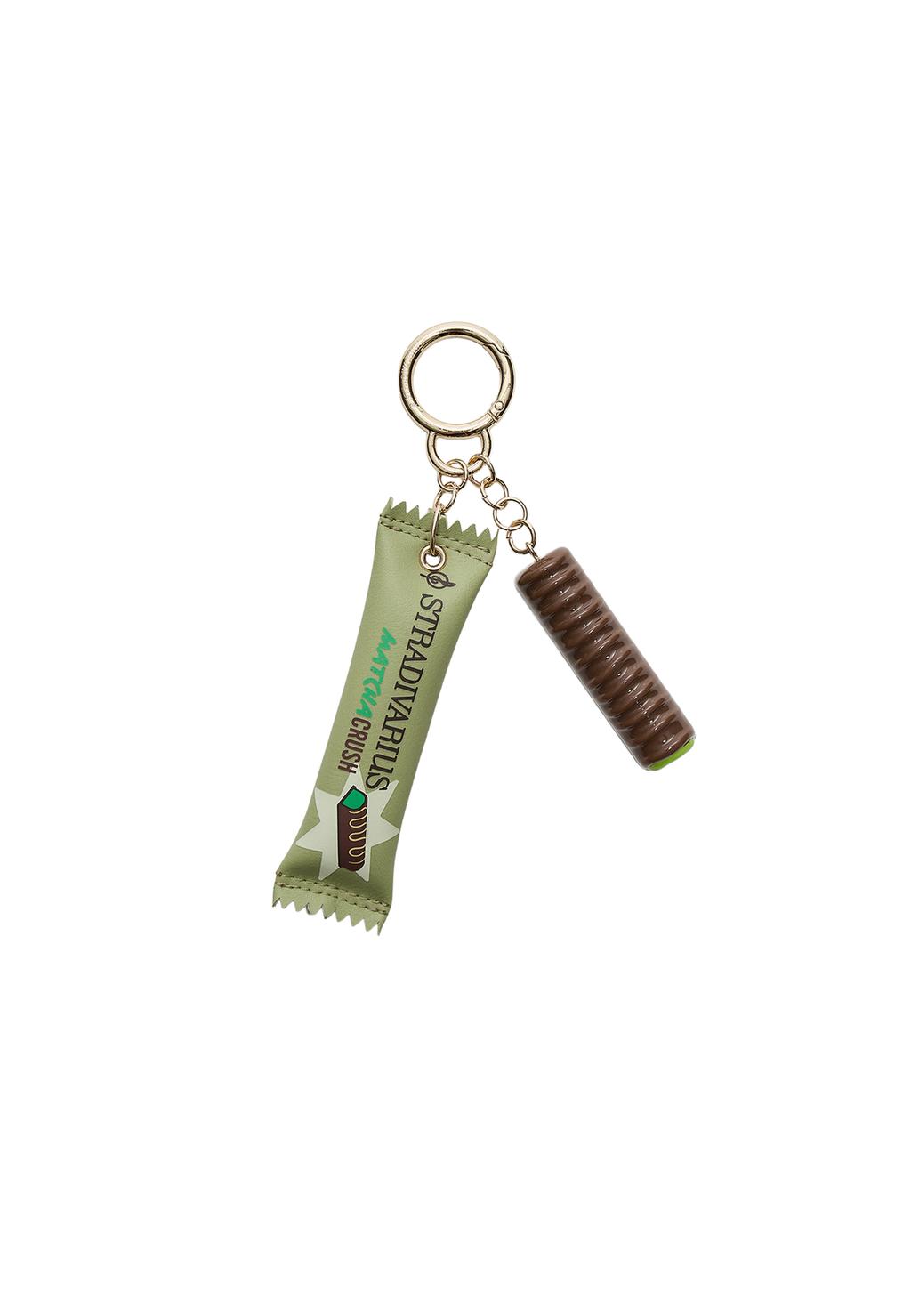 Porte-clés charm chocolat matcha