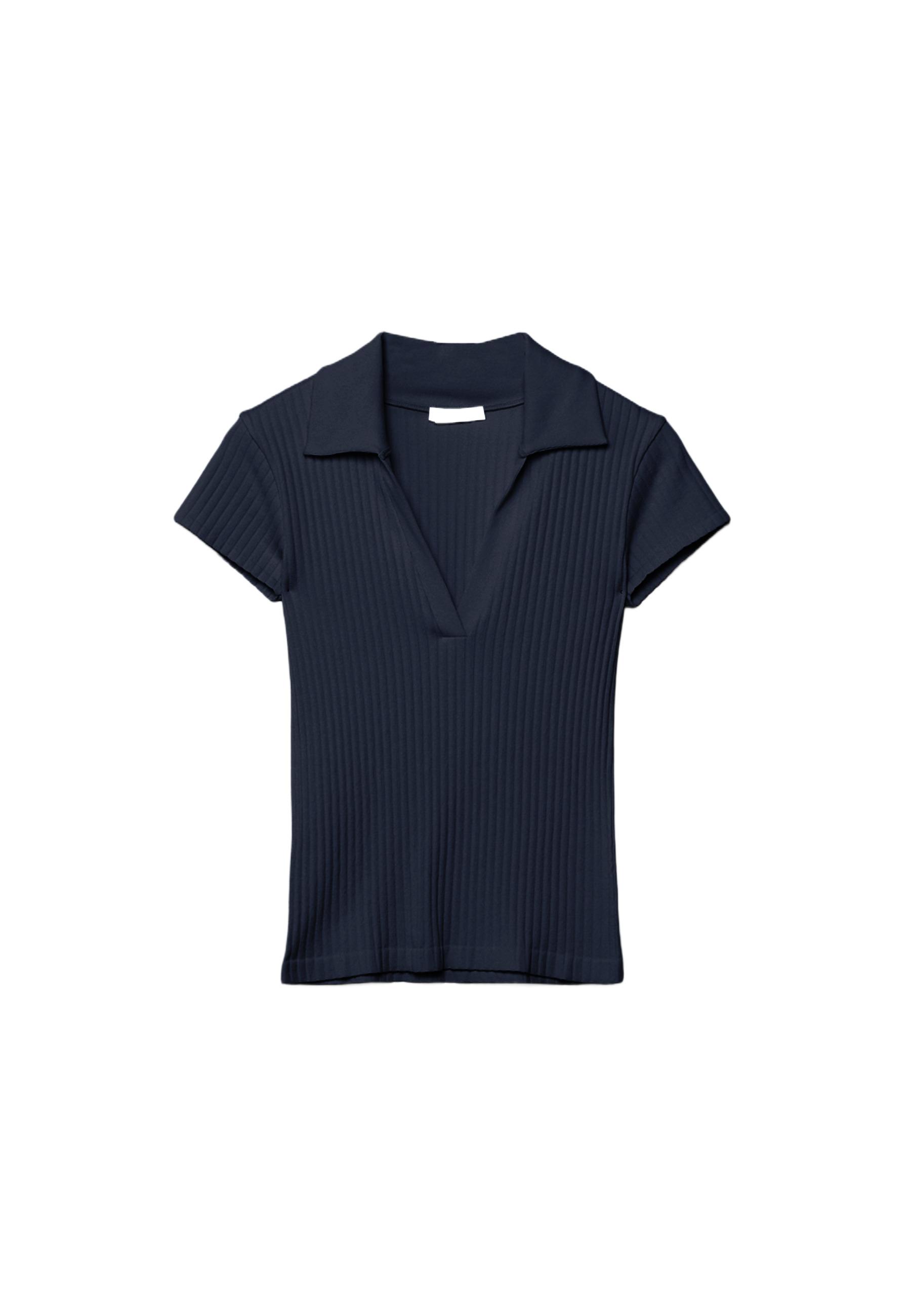 Basic seamless polo T-shirt