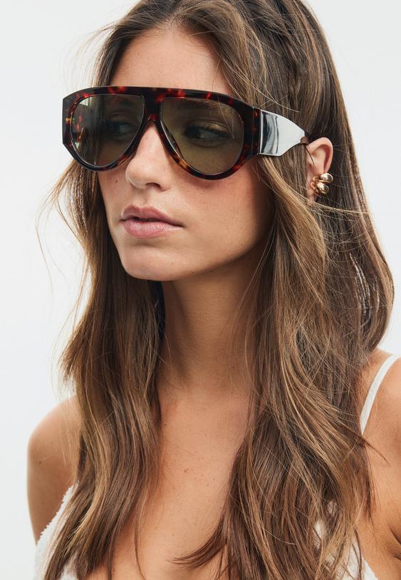 retro tortoiseshell sunglasses