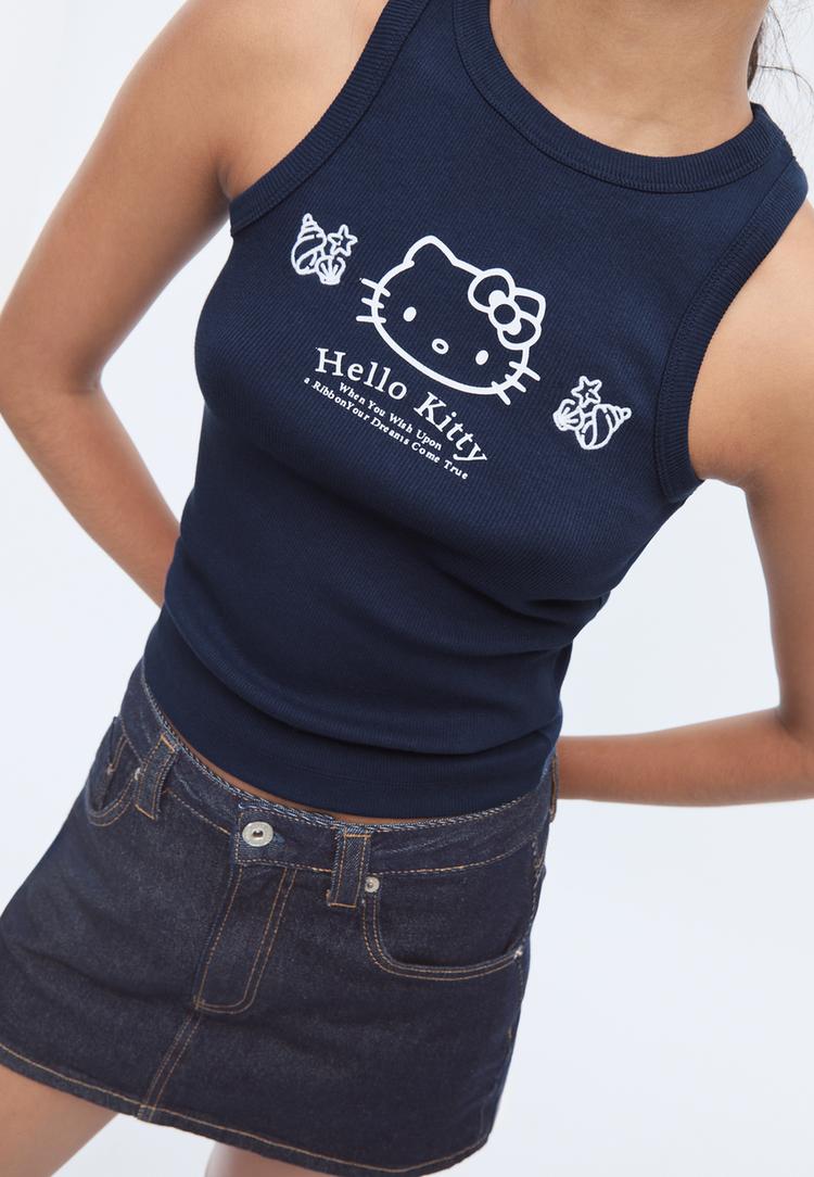 camiseta nadadora hello kitty