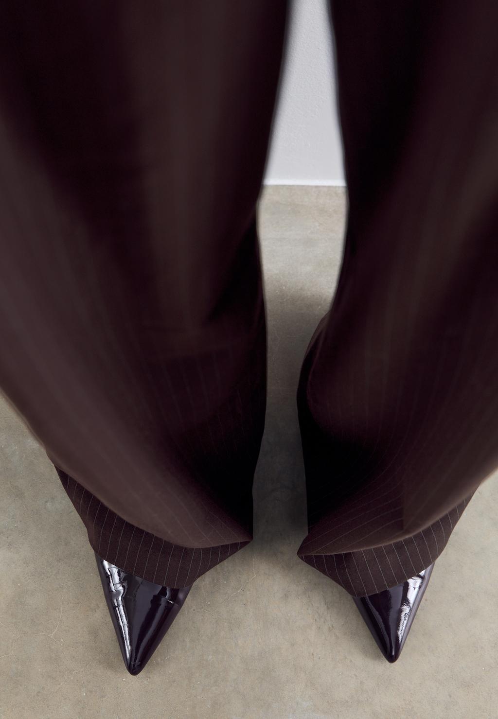 Pantalone elegante gamba larga