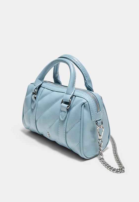 bolso bowling acolchado