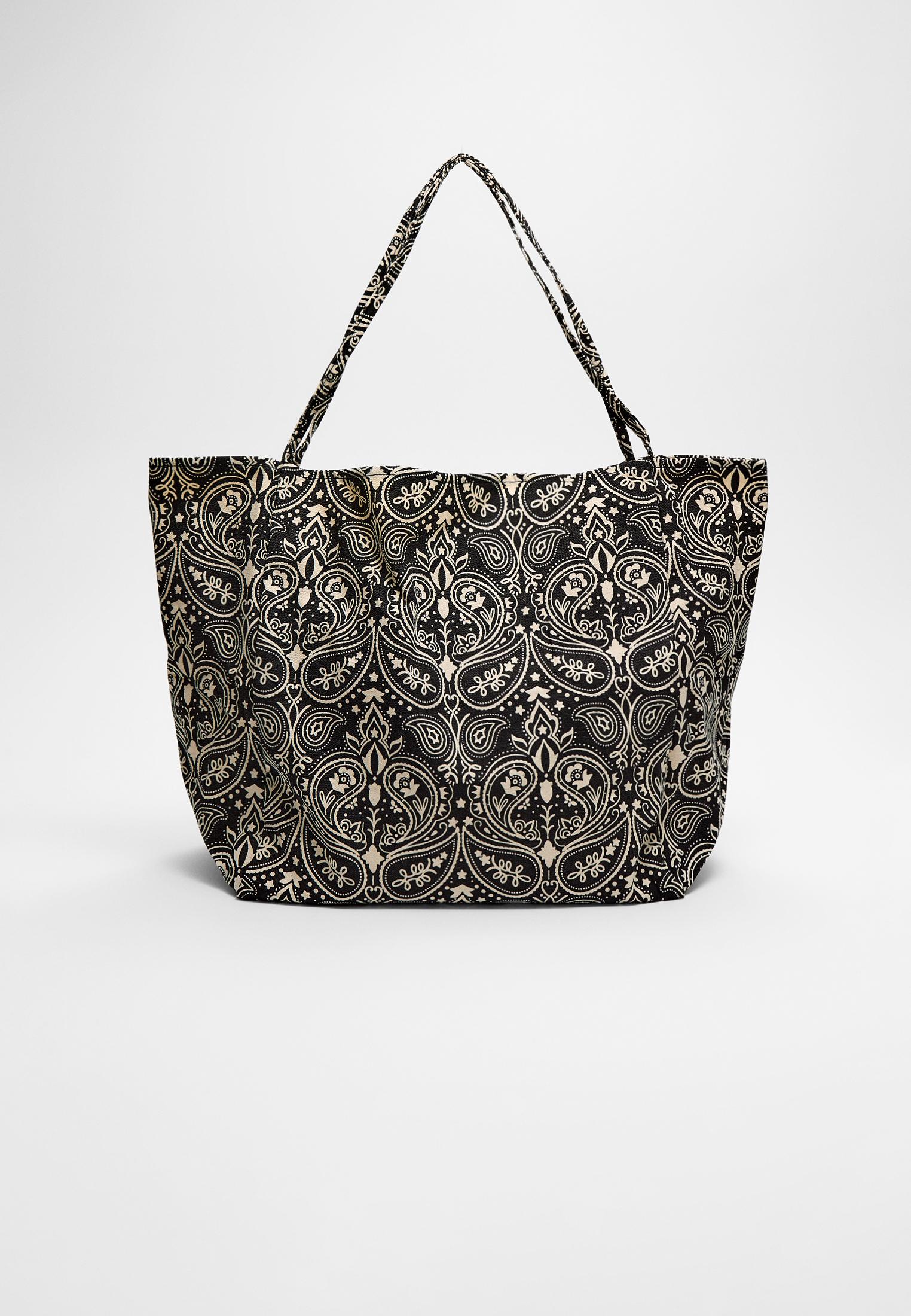 Bolso shopper estampada