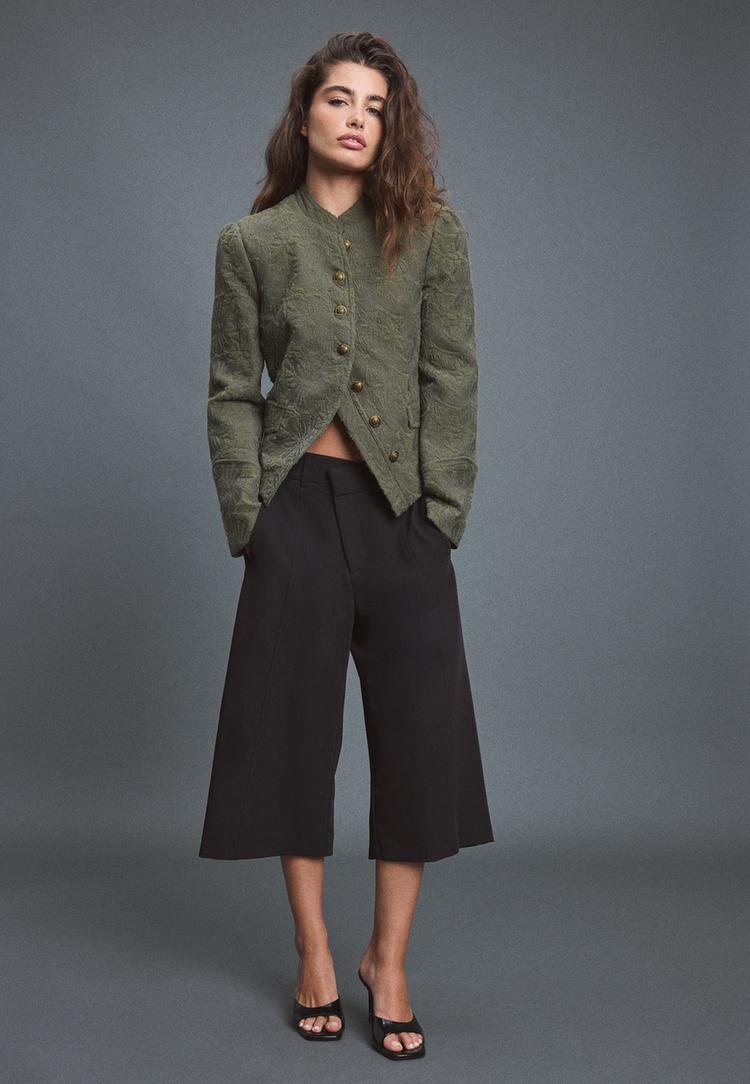 blazer jacquard