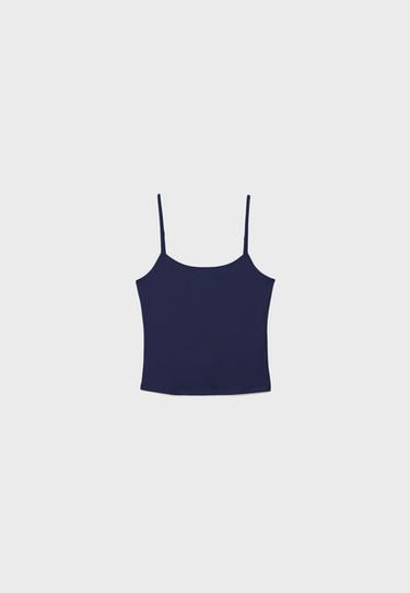 Basic strappy top — Dark blue 6