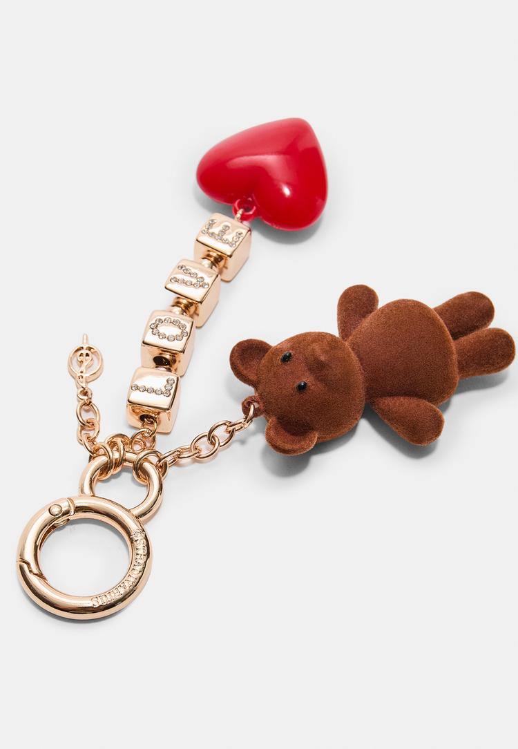 Metalik ayı figürlü charm_3