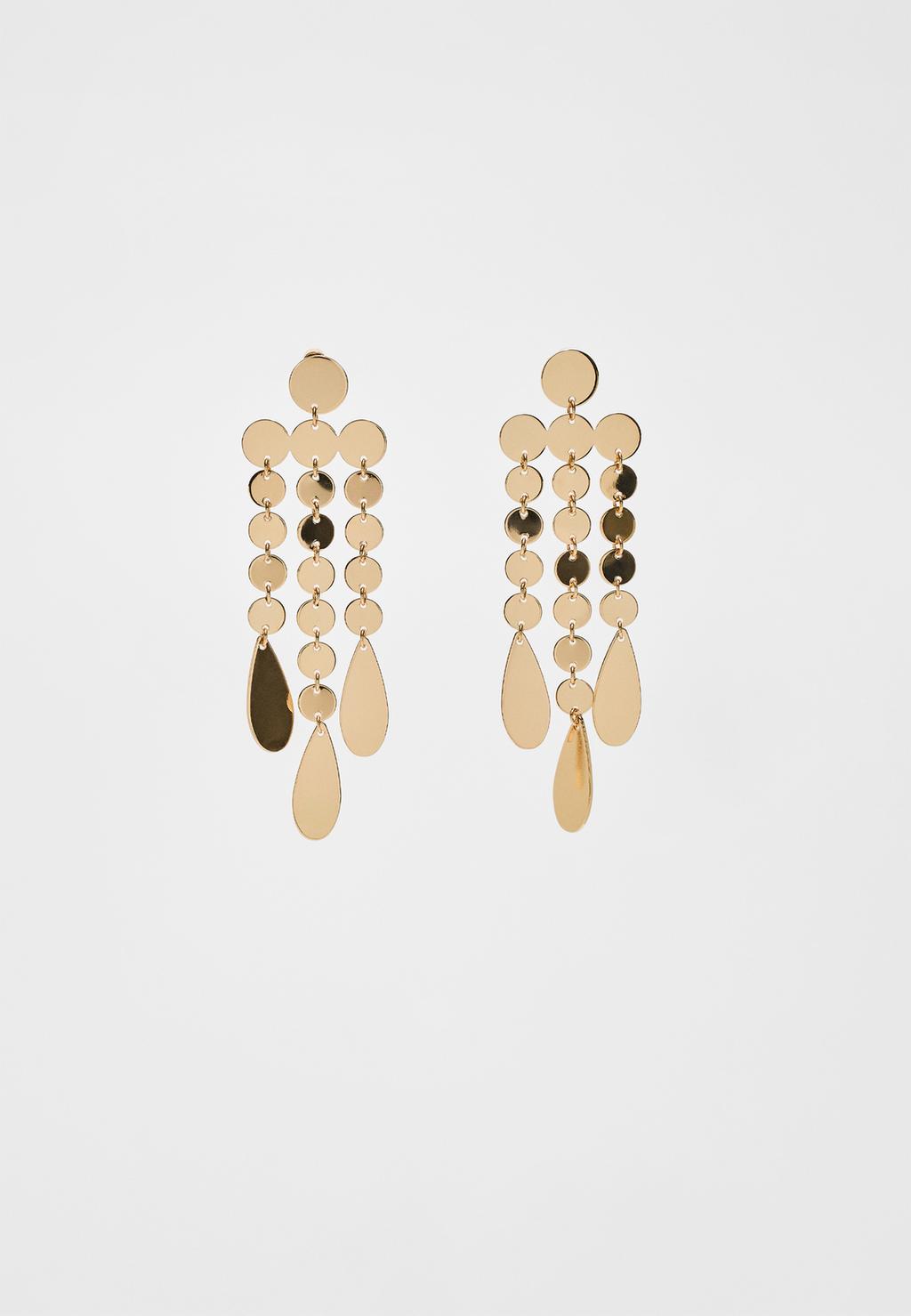 Cascading dangle earrings