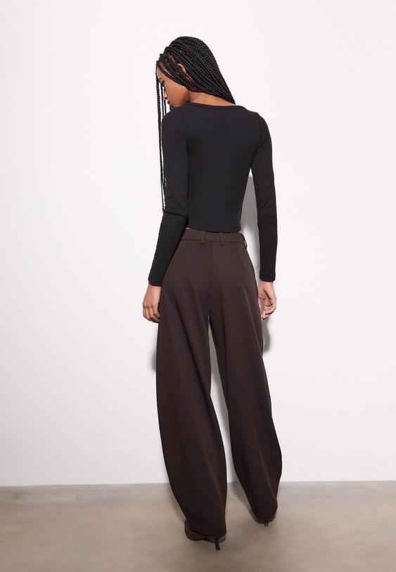 pantalon vestir baggy nervio