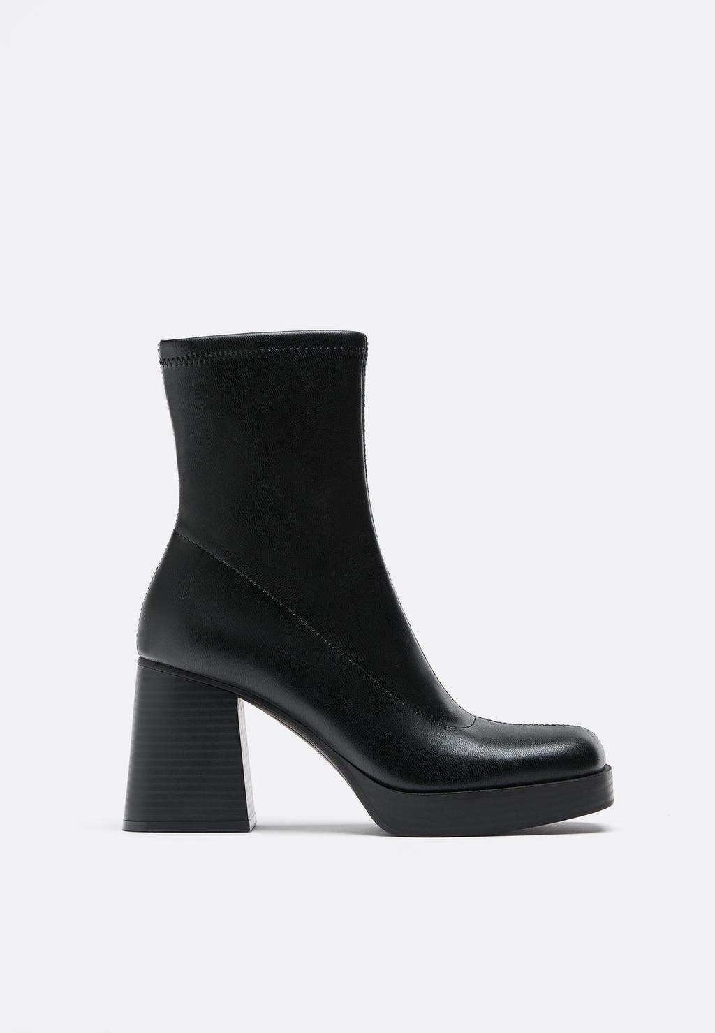 Botines tacón plataforma