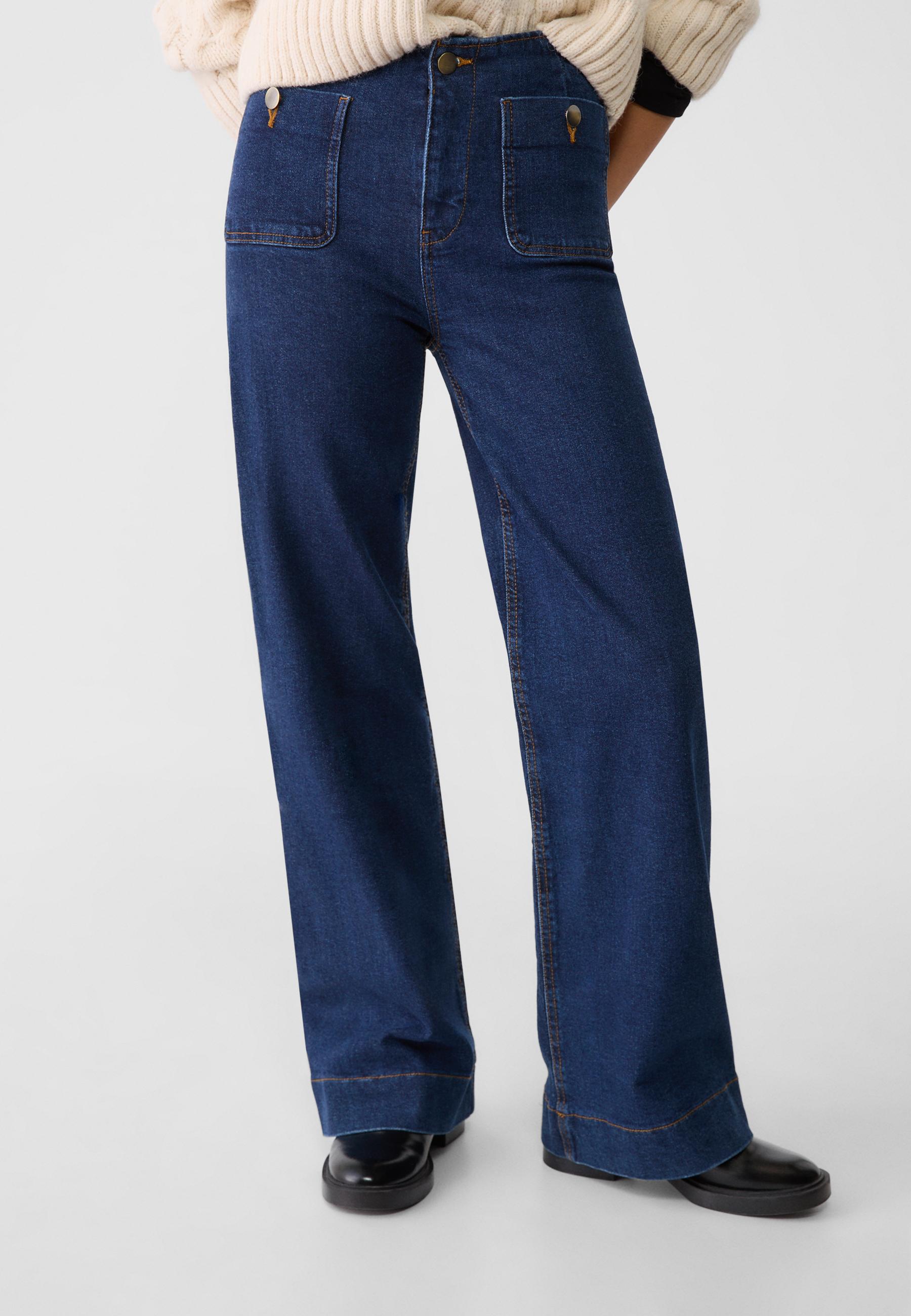 D77 minimal cepli jean - Görsel 5