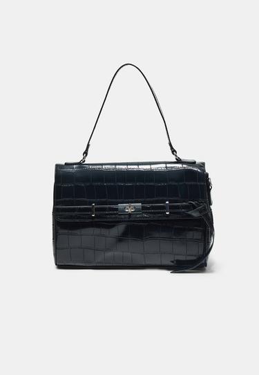 Medium belt crossbody bag — Black 1