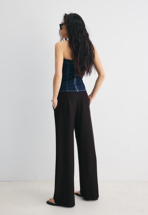 Ravne Elegantne Hlače