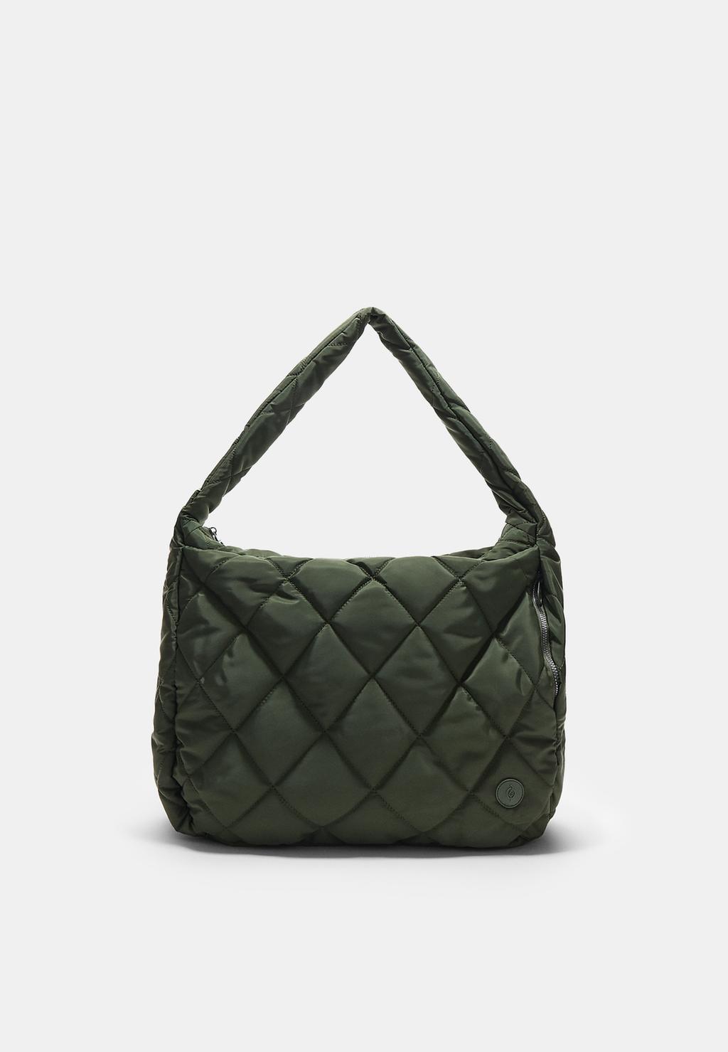Bolso acolchado tejido