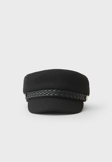 Braided sailor cap — Black 1