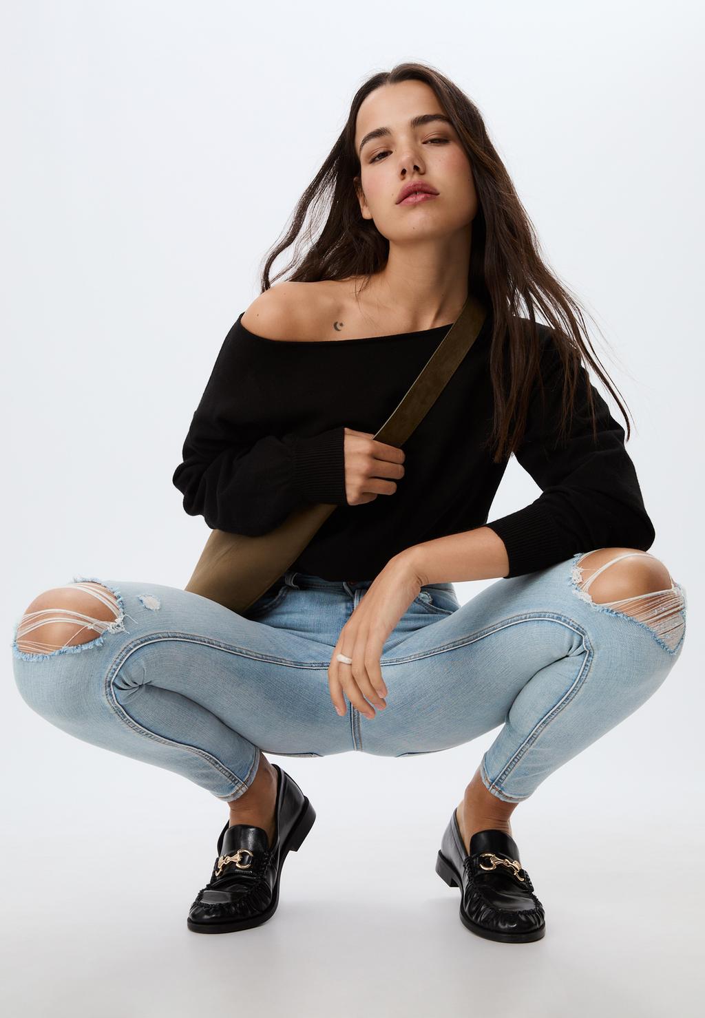 Jean 1420 skinny taille basse