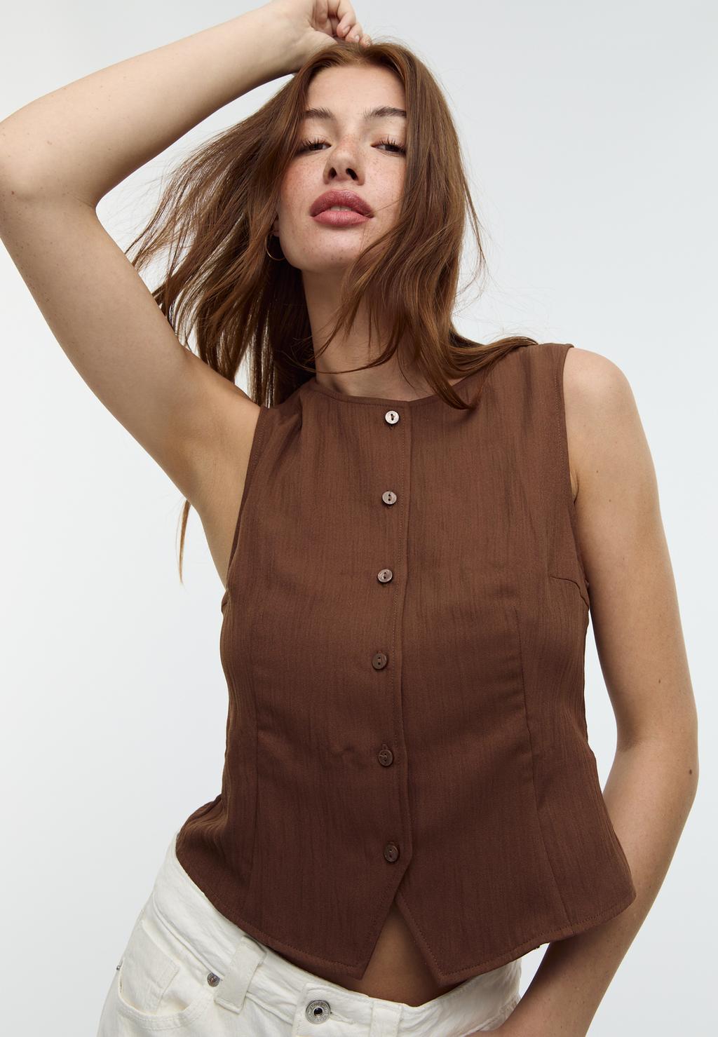 Top bottoni texture