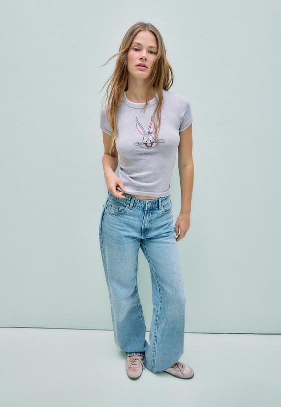 t shirt a manches courtes bugs bunny