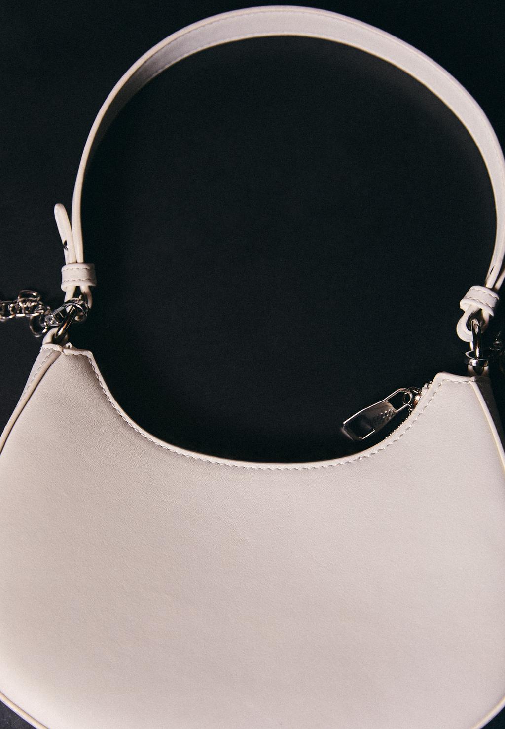 Half-moon shoulder bag