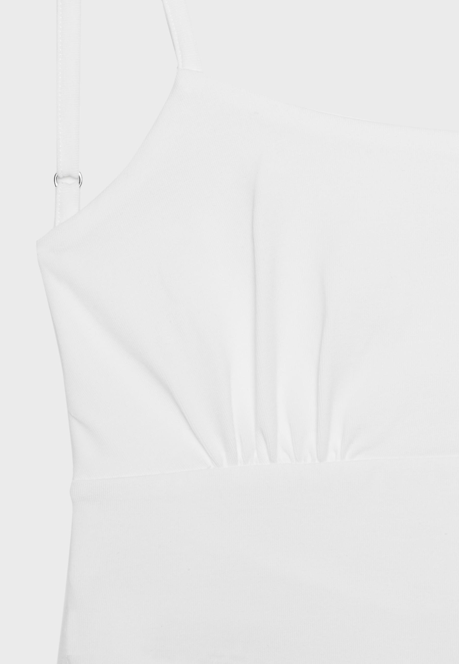 Open back strappy top — Ecru