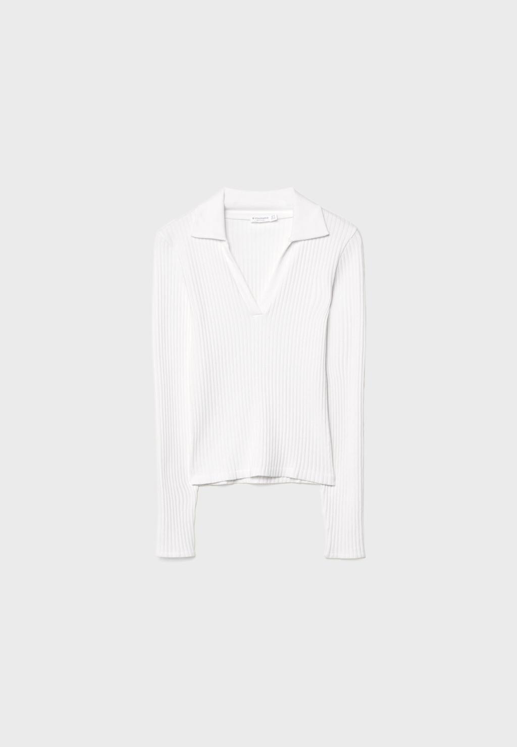 Seamless polo T-shirt