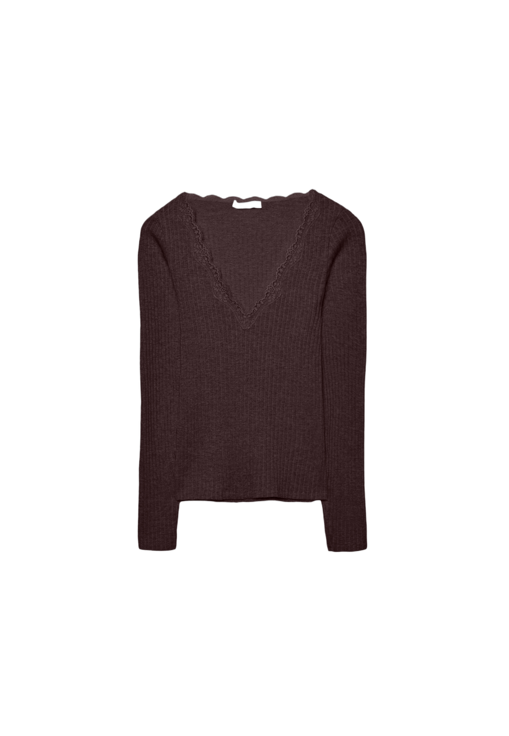 Camiseta seamless encaje