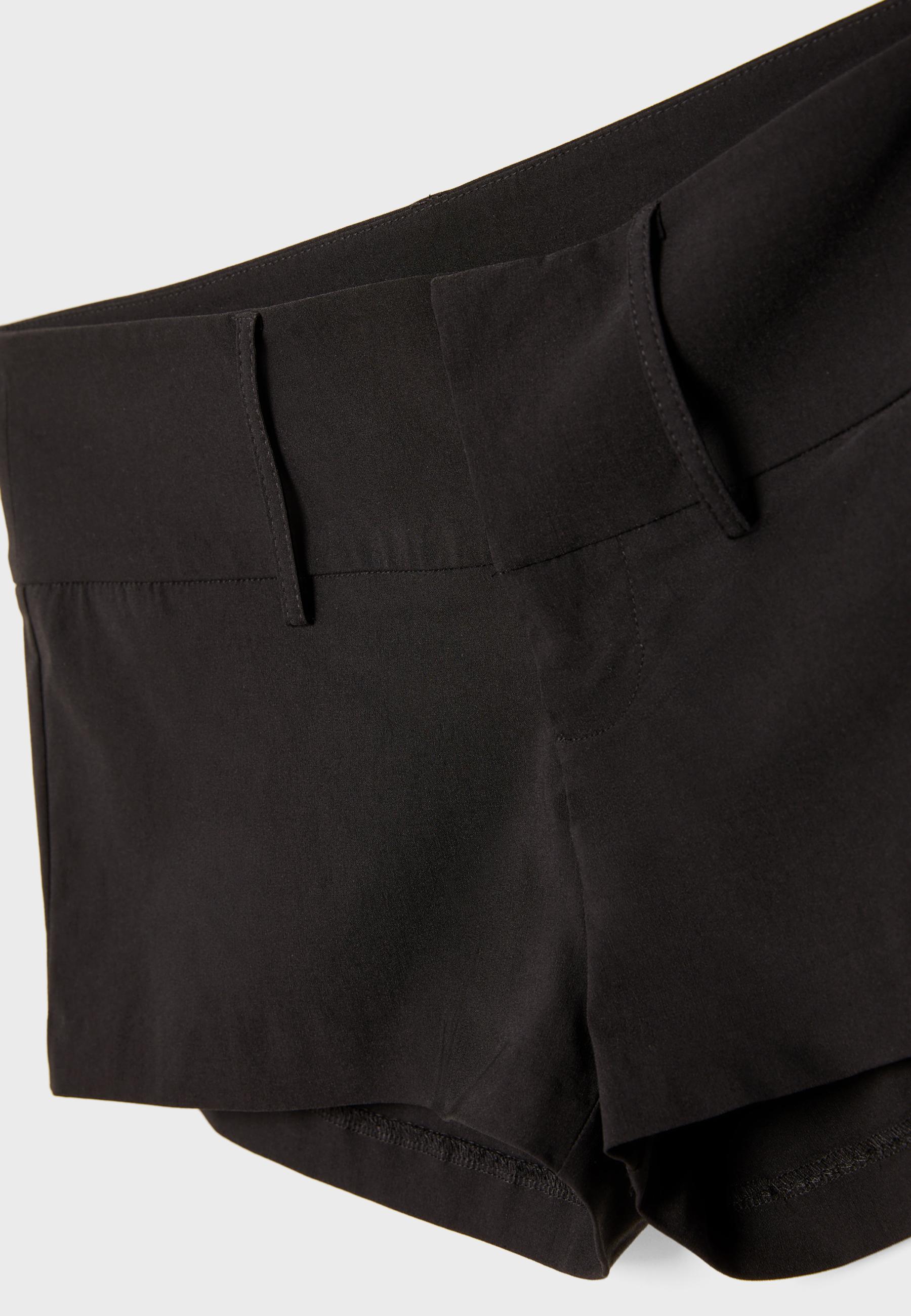 Mini smart shorts — Black