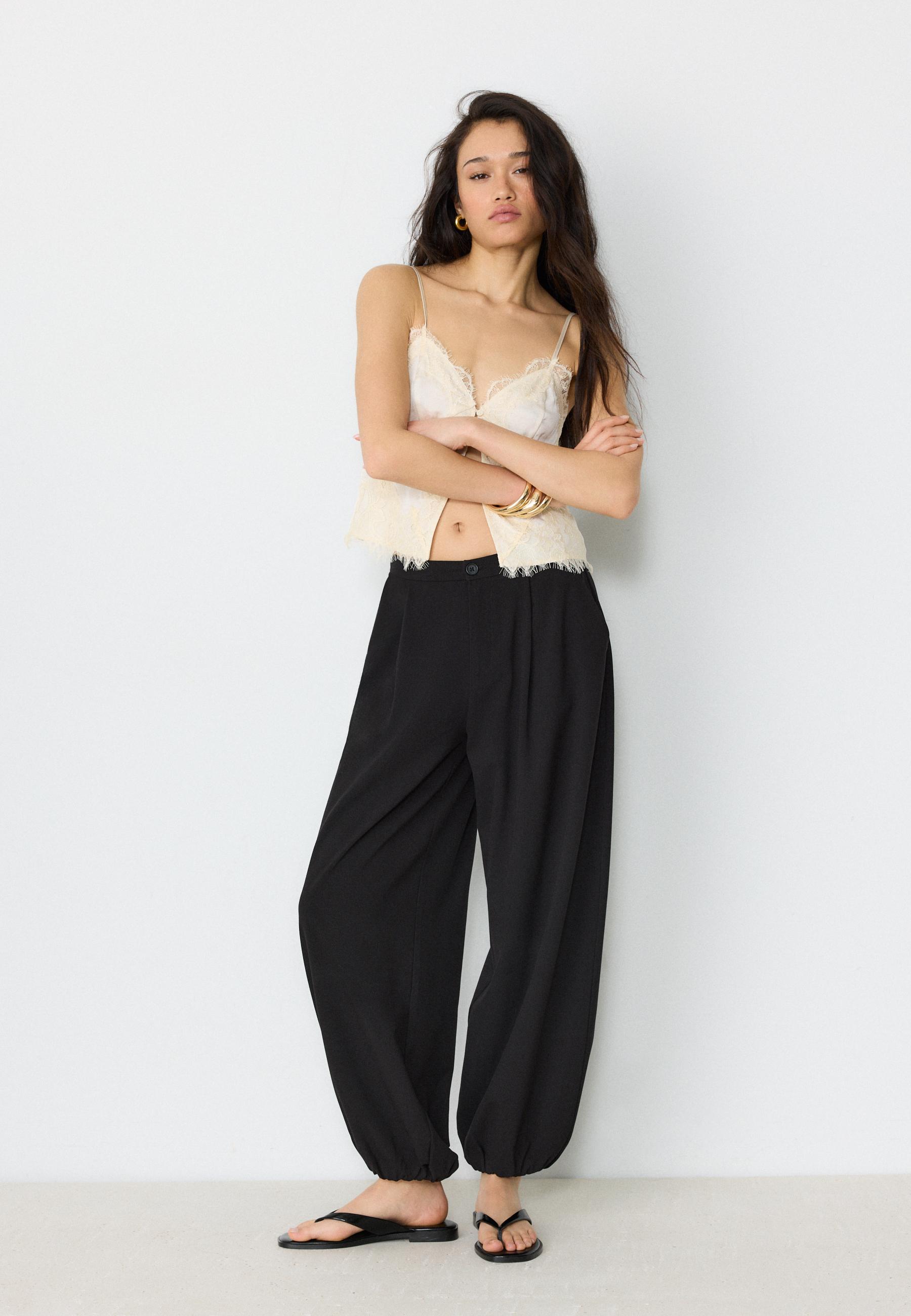 Balon kesim klasik pantolon