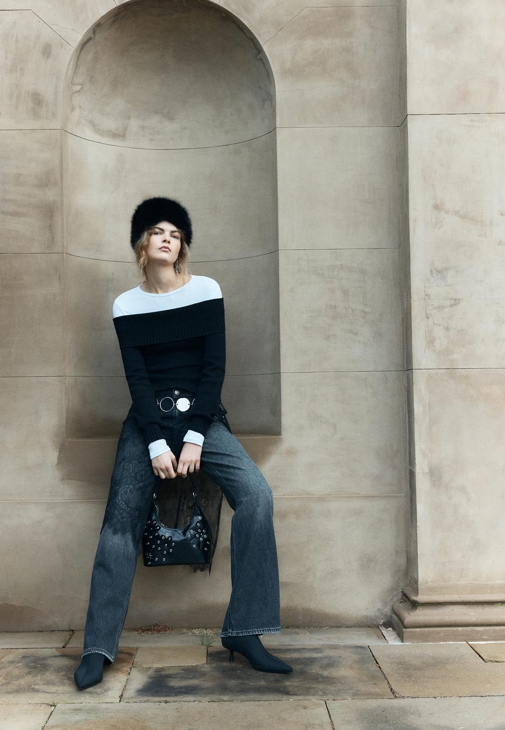 D91 Jeans low wide leg