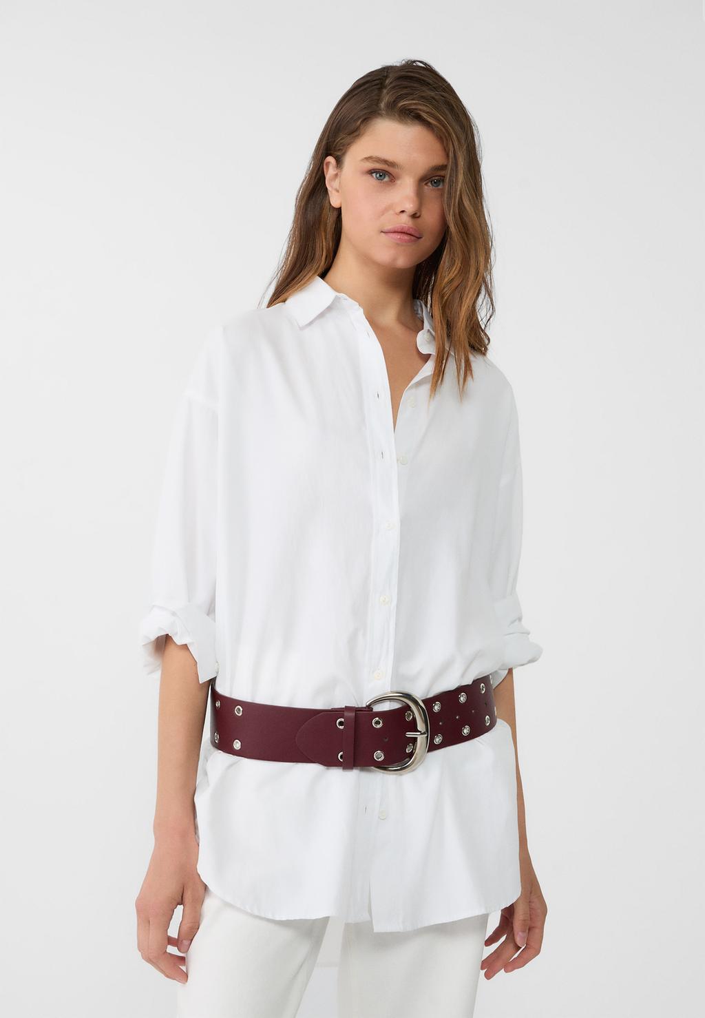 Large ceinture à œillets