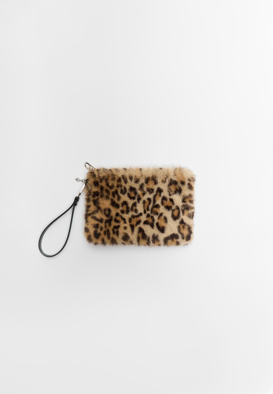 Fausse Fourrure Stradivarius Pochette Femme Stradivarius Pochette